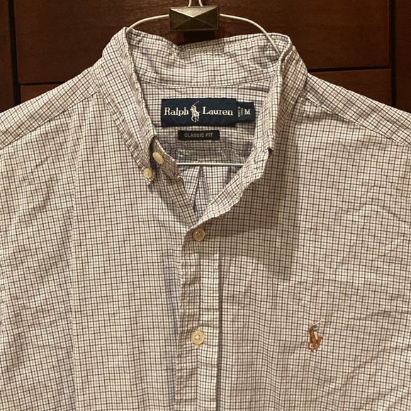 Mens Ralph Lauren dress shirt.  Medium classic fit. - Picture 3 of 3